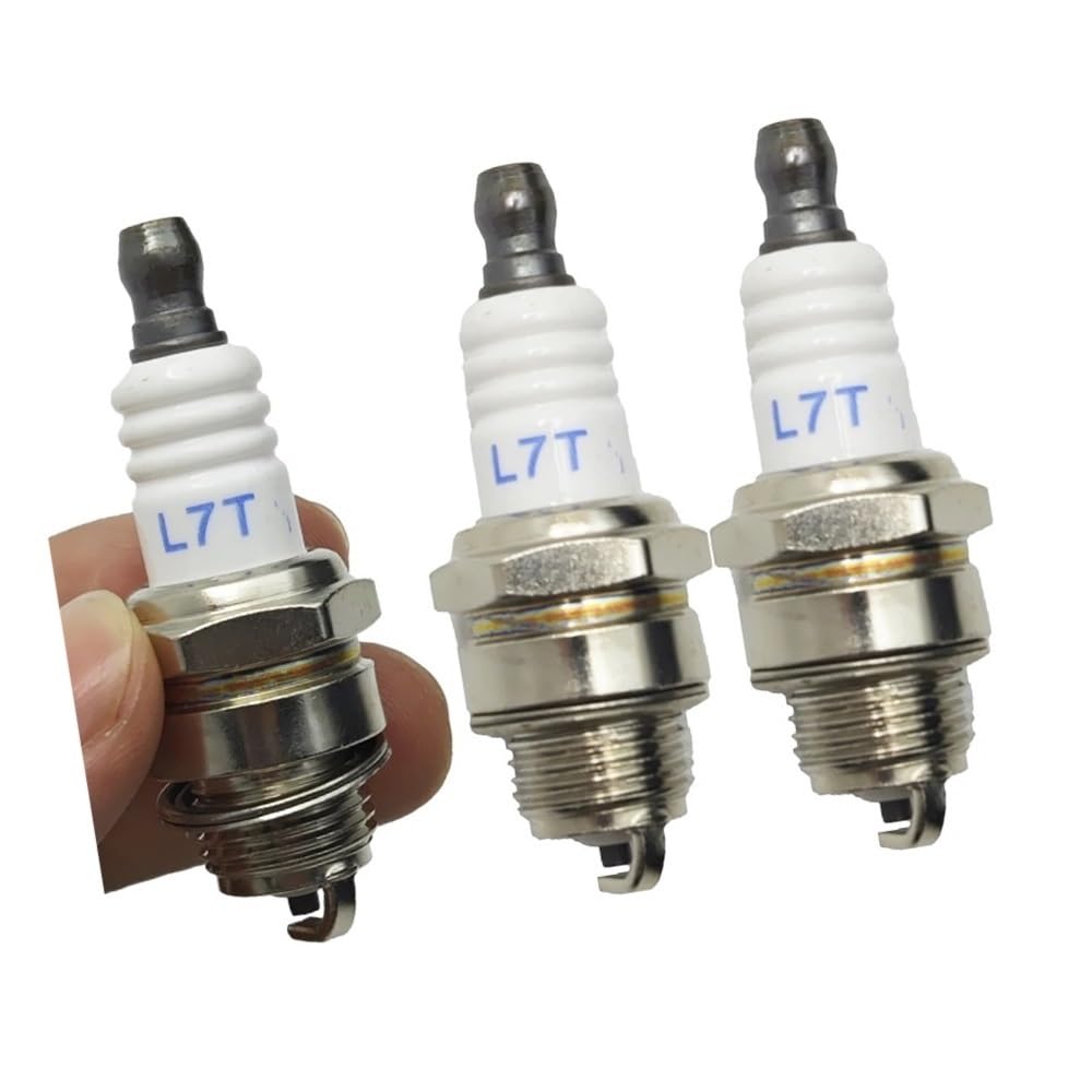 3 Candele di accensione L7T Adatte for Motosega Stihl 025 MS180 MS170 for Motosega for tagliaerba for siepi