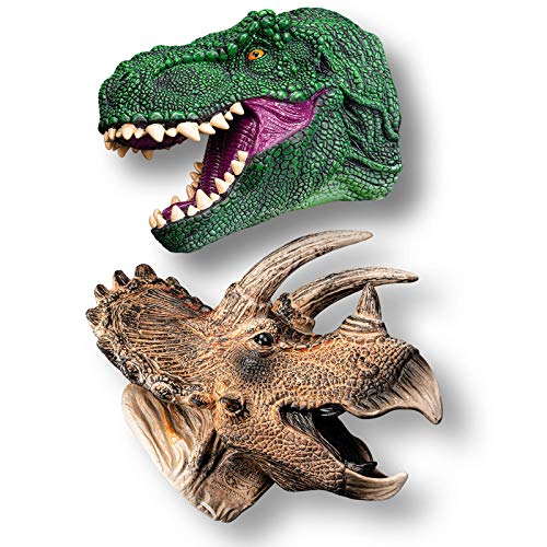 muscccm Dinosaur Hand Puppet Head, Non-Toxic Soft Rubber Realistic Dinosaur Toys for Kids, Suitable for Role Play Storytelling Teaching Cake Topper Decoration Halloween Setting muscccm Dinosaur Hand Puppet Head, Non-Toxic Soft Rubber Realistic Dinosaur Toys for Kids, Suitable for Role Play Storytelling Teaching Cake Topper Decoration Halloween Setting