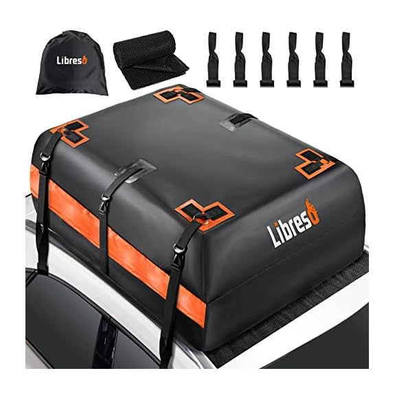 Libreso Sac de toit voiture 594L étanche - Voyagez sereinement