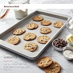 KitchenAid - Non Stick Aluminized Steel Baking Sheet, Scratch Resistant, Ideal for Baking (Silver, 10" x 15")
