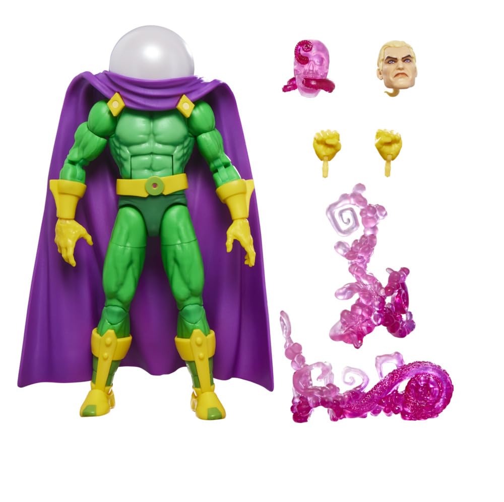 Amazon.com: Marvel Legends Series Marvels Mysterio, Retro Spider