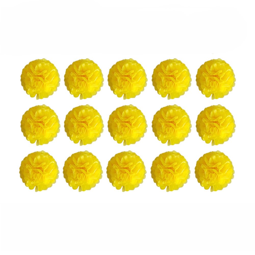 Decorazioni Feste ZERODECO - 41 Pezzi A Tema Giallo Con Pompon E Ghirlande - Foto 11