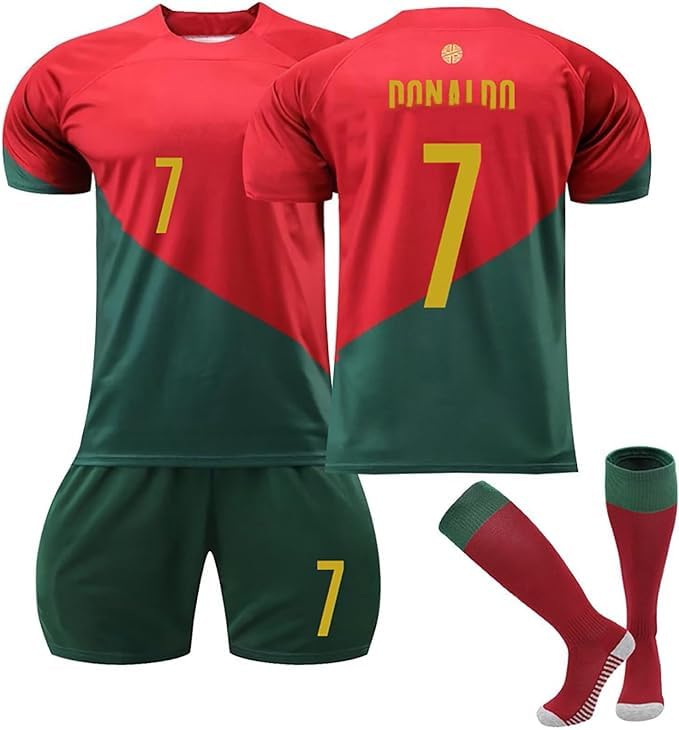 FTRGHNY Camisetas de Futbol Niño y Adulto , Chándal Futbol Niño
