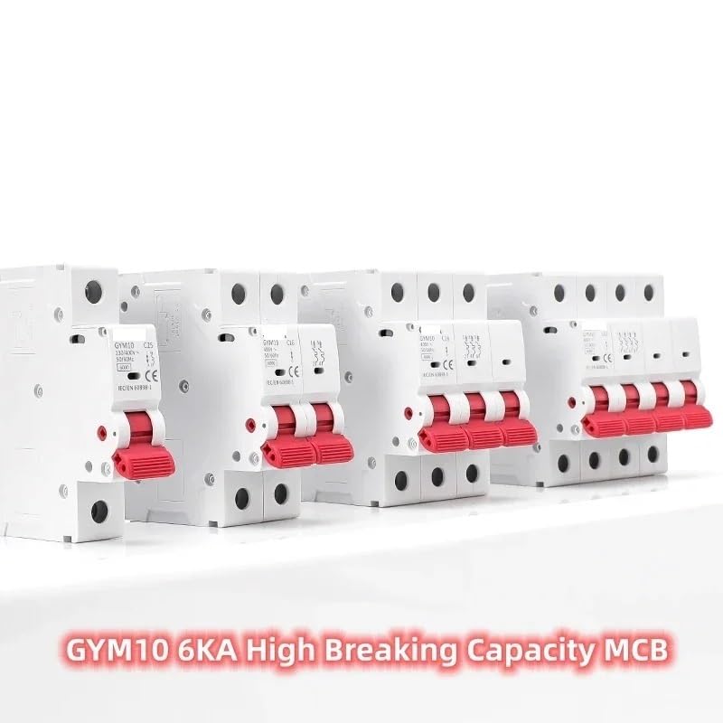 ミニチュア遮断器， ミニサーキットブレーカー 3 極 C カーブ 6A-63A 220V/400V 6KA(16a)