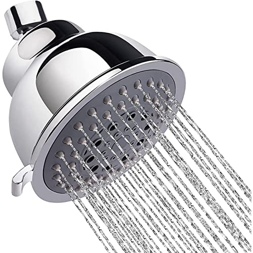 Pomme de douche à effet de pluie et nettoyage automatique haute pression vert