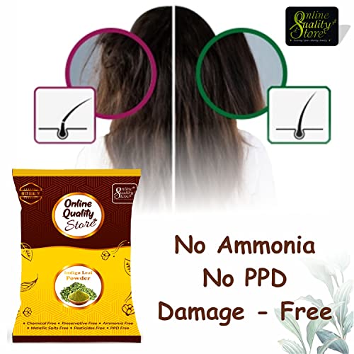 Polvo índigo para cabello y barba negro 200 gramos miniatura 4