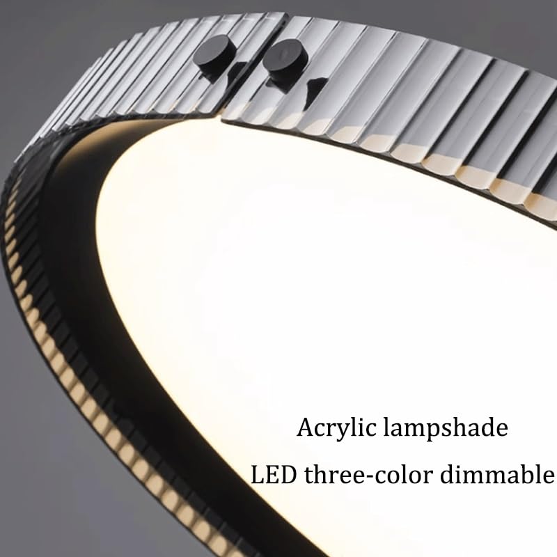 Material metálico de estilo italiano para una iluminación de techo sofisticada 5