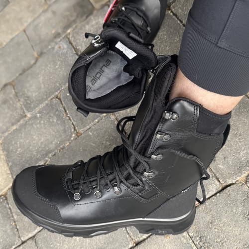 Alpina Army Boots THOR | Lightweight 1530g | Tactical Military and Waterproof | Neoprene Collar | Sympatex Breathable Membrane | All Weather Grip - Slip Resistant | Made in Europe4