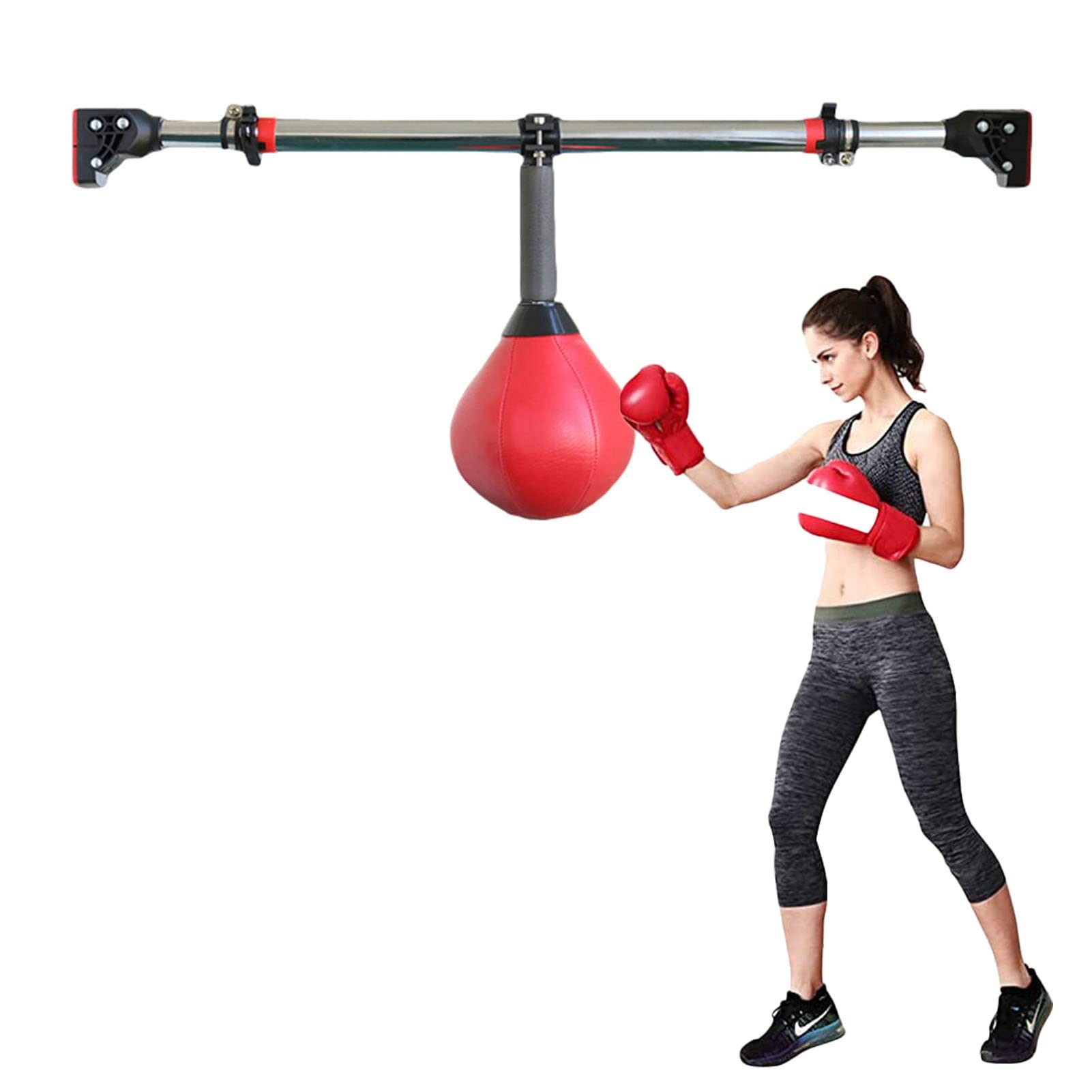 Speedbag Boxsack Set - Birnenball Mit Drehgelenk 25cm