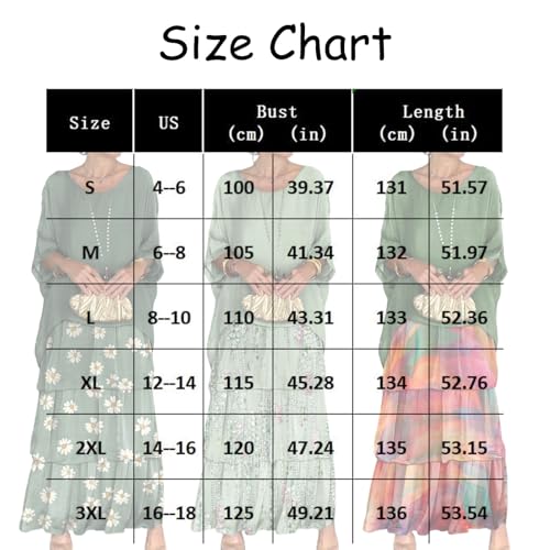 Women's Artistic Style Loose Dress, Boho Casual A-Line 3/4 Sleeve Solid Color Round Neck Flowy Multi-Layer Maxi Cake Dresses2