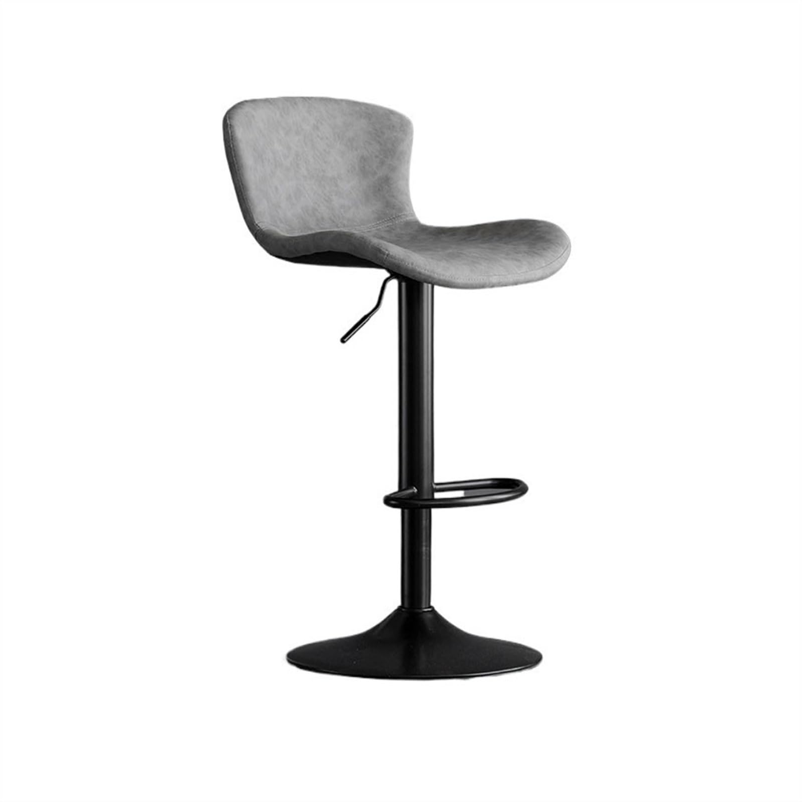Eines C Home Bar Furniture (60-80Cm) Fashion Lift Simple Bar Stool Modern Household High Stool Light Luxury Backrest Iron Swivel Hair Ounter Barstool(C)