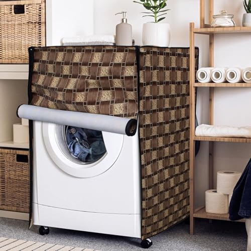 Image of Lithara Waterproof Front Load Washing Machine Cover For 8 Kg, 8.2 Kg, 8.5 Kg, 9 Kg (Design 40)