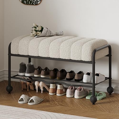 Banc de rangement pour chaussures au salon pour un couloir toujours impeccable