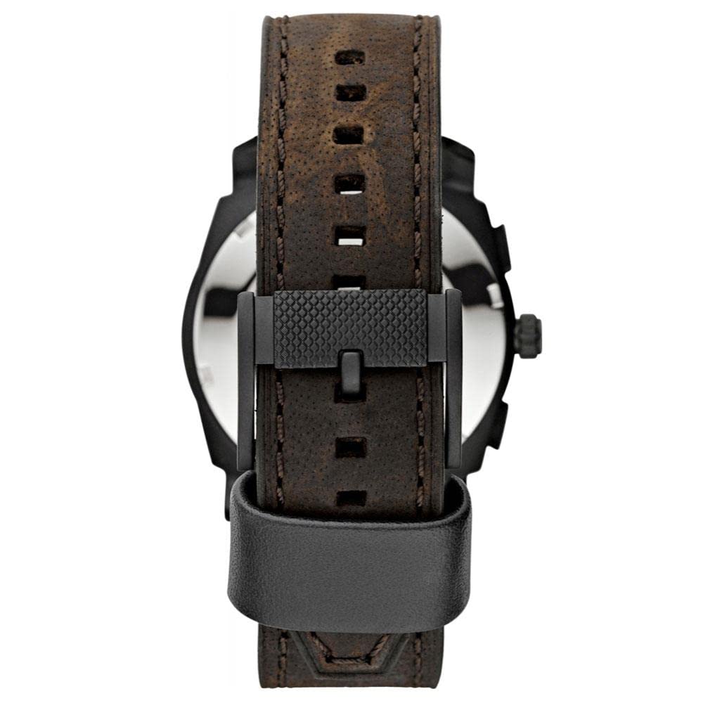 Fossil Machine orologio da uomo, movimento cronografo, con bracciale in acciaio inossidabile o cinturino in pelle