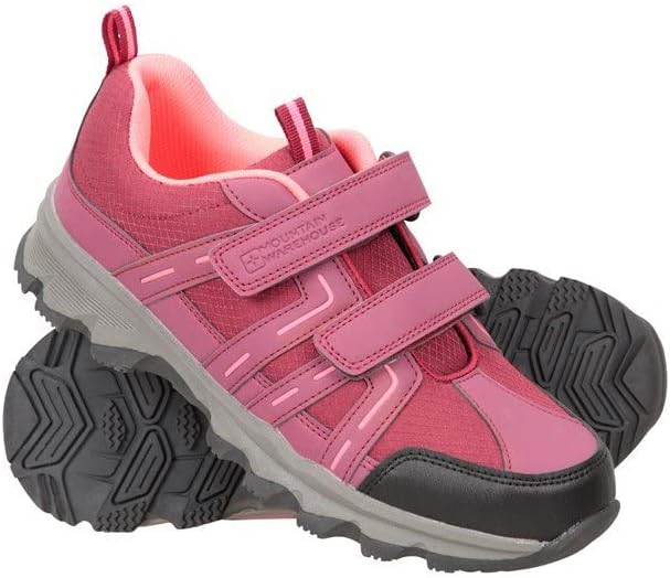 waterproof walking shoes with velcro fastening