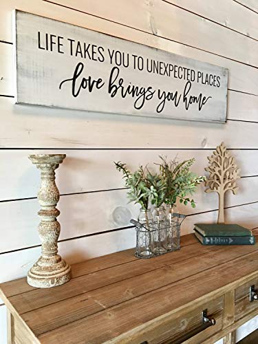 Anyuwerw Life Takes You to Unexpected Places Love Brings You