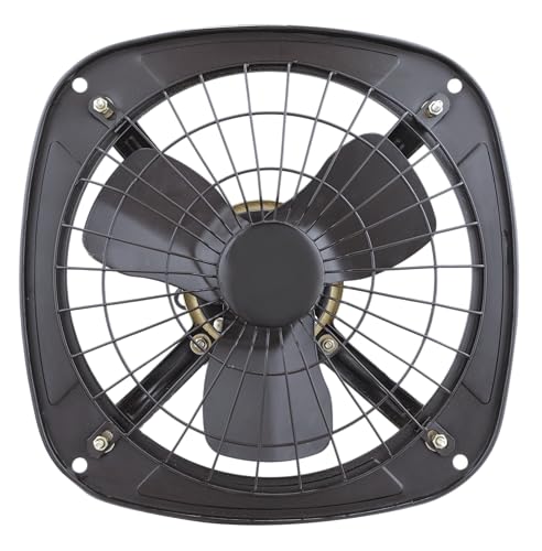 Image of Hesper Extreme 9 Inch 230mm Exhaust Fan | High Speed Kitchen Exhaust Fan | Bathroom Ventilation Fan | Low Noise | Wall /Window Mount | Powerful Air Delivery