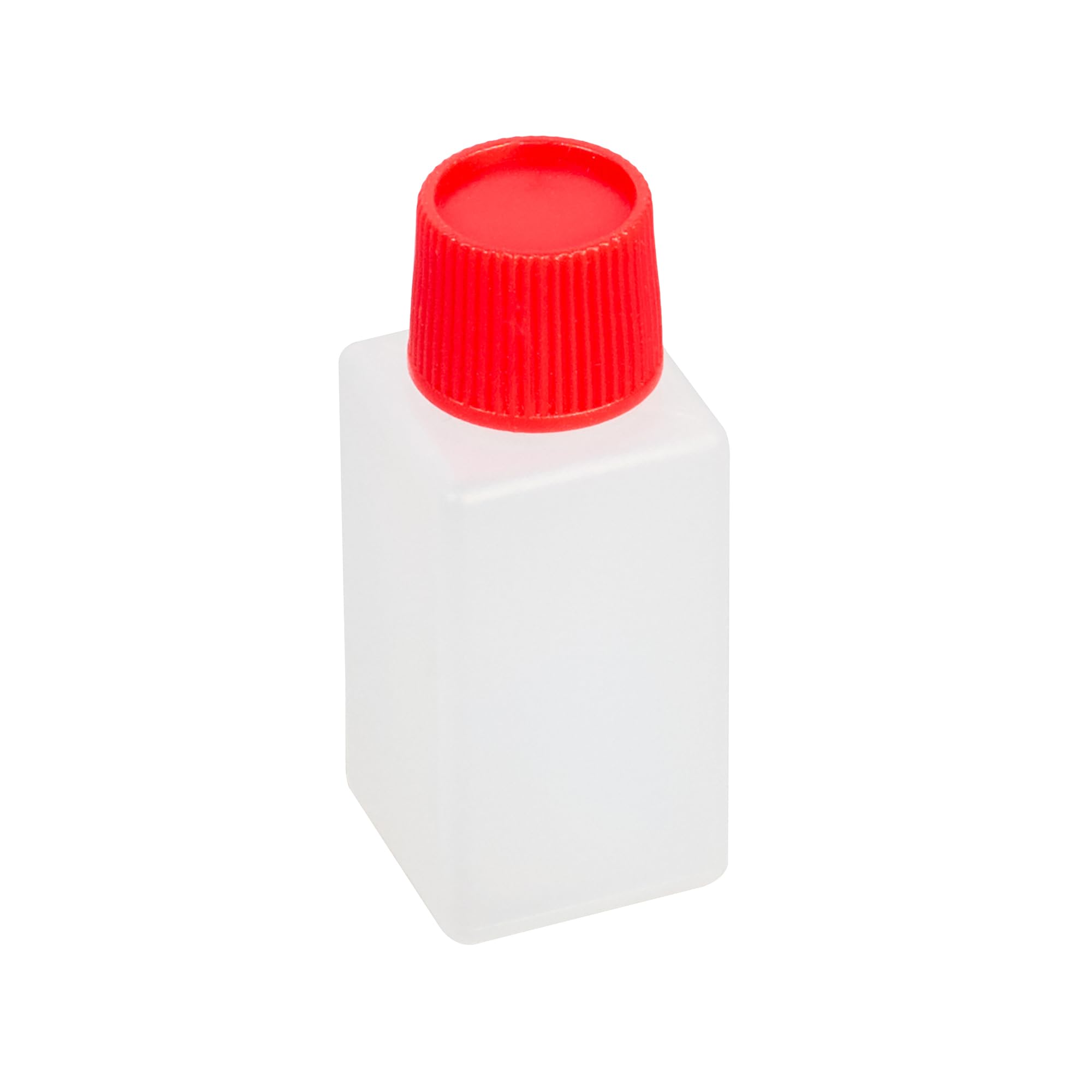 Restaurantware -Bento Tek - Mini botellas de salsa de soja de 6 mililitros, 1000 mini botellas desechables para condimentos con tapas rojas, paquete de condimentos, vinagre o salsa, botellas de