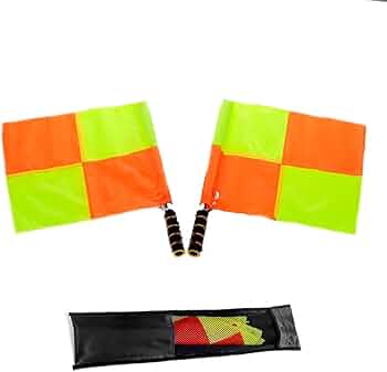 Amazon.co.jp: WiNwon 審判員 レフェリーフラッグ サッカー レフェリー