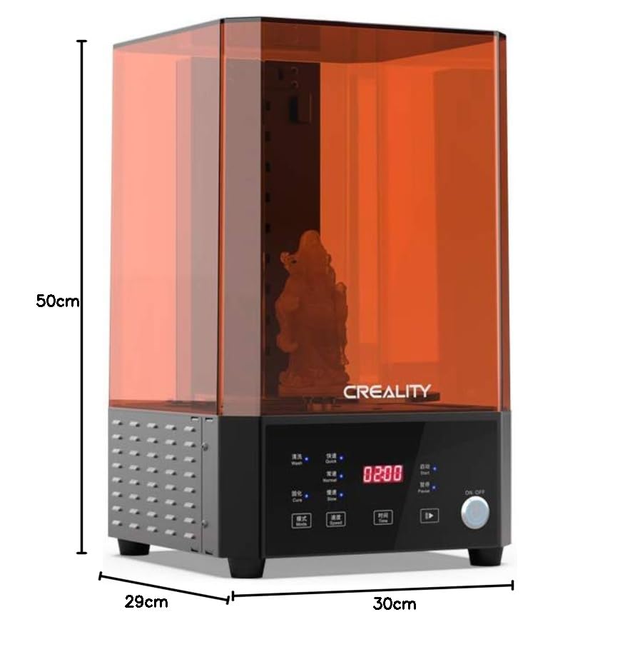 Image of New Creality UW-01 Washing and Curing Machine, All-in-one Washing and Curing Machine by WOL3D (1)