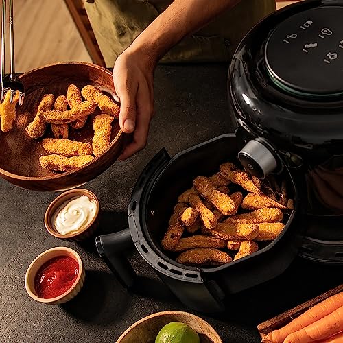 Cecotec Heißluftfritteuse ohne Öl 2,5 L - Air Fryer Cecofry Pixel 2500. 1200 W, Diätetisch, Manuell und Kompakt, Timer, Temperaturregelung, Heißluft-Technologie, Rutschfest – Bild 7