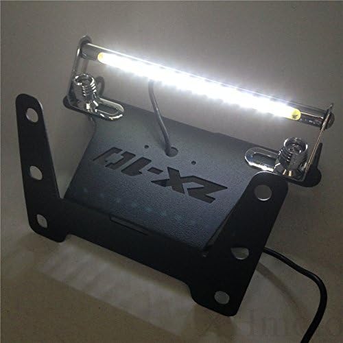 XKH- Motorcycle LED light Fender Eliminator Tidy Tail Compatible with 2004 2006 Kawasaki Ninja Zx10R Zx 10R black [B00Y7C7HNU]