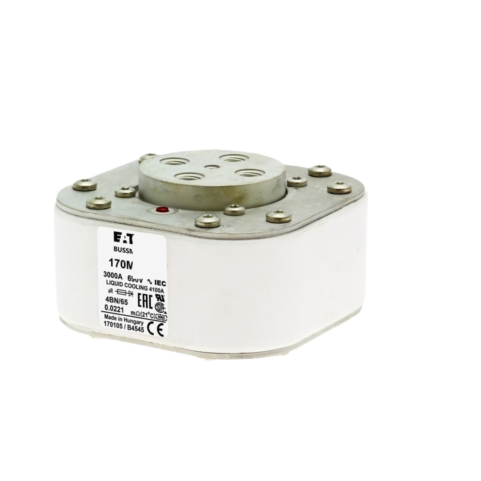 Fusible 170M7102 cartouche de rechange haute tension pour armoire électricien
