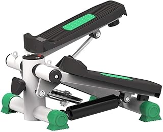 KURKUR Steppers for Exercise, Mini Stair Stepper with Res Stepper Machine,Multi-function Mute Mini Stepper Exercise Machine & Up-Down Stepper with LED Display,Maximum Load Capacity