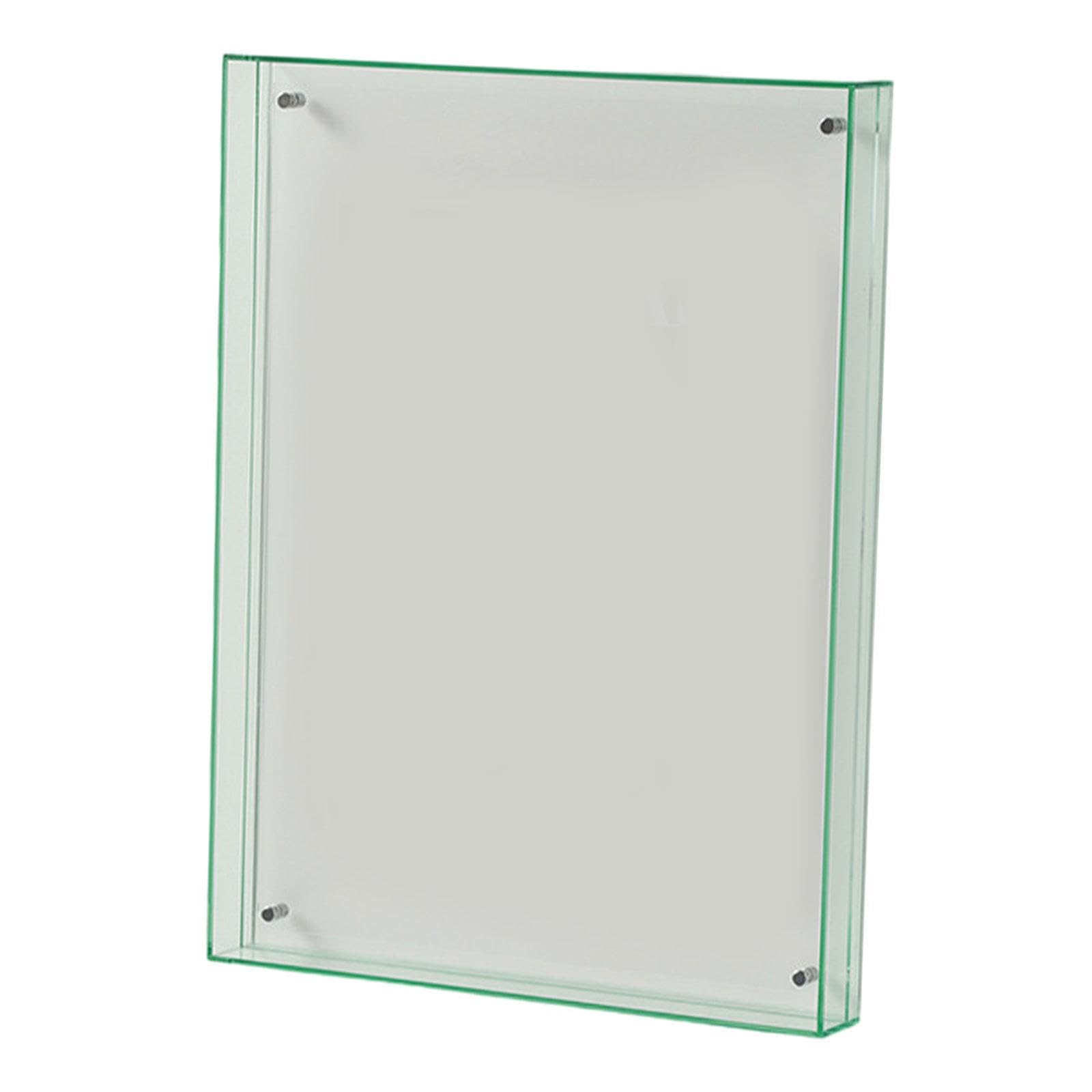 Dickly2.3inx3.5in Picture Frame Display Photo Desk Decor Photo Frames for Home Gallery, Fluorescent Green