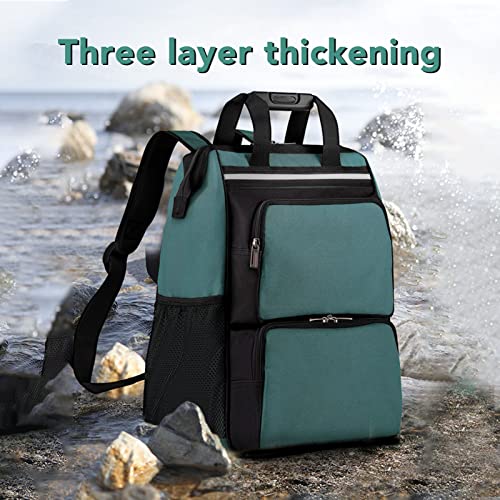 Shoulder Heavy Duty Sturdy Multi-Compartment Portable Repair Work Bag, for Hand Tools, for a Contractor, Plumber, HVAC, Cable Repairman. (48cm / 18.9in Height) - Image 6