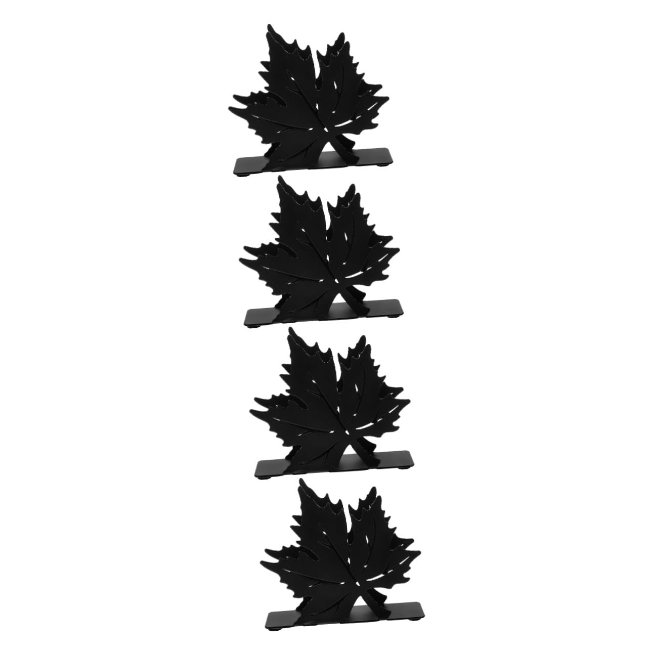 Gadpiparty 4piezas Soporte De Servilletas De Mesa Diseño Arce Dispensador De Pañuelos Vertical para y Organizador De Servilletas y Elegante