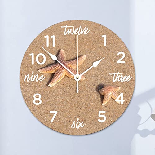 Horloge murale en bois de qualité supérieure sans tic-tac - 2