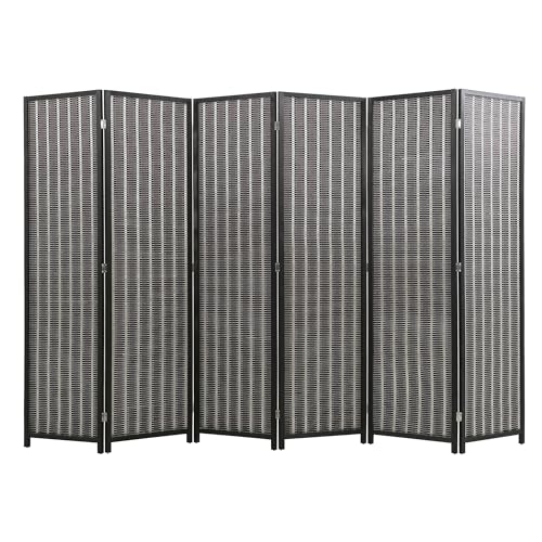 PayLessHere Bamboo Room Divider 6FT Portable Room Dividers and Folding