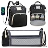 XEXXVRE Baby Diaper Bag Backpack with Changing Station, Travel Diaper Backpacks Changing Baby Bag for Boys Girls Support…