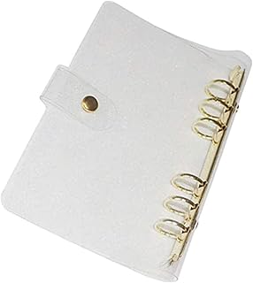 OFFSCH Capa Transparente Para Fichário De Orçamento Saco De Folhas Soltas Mangas Protetoras De Fichário Capa De Fichário De Folhas Soltas De 6 Anéis Capa De Fichário A5 Capa De