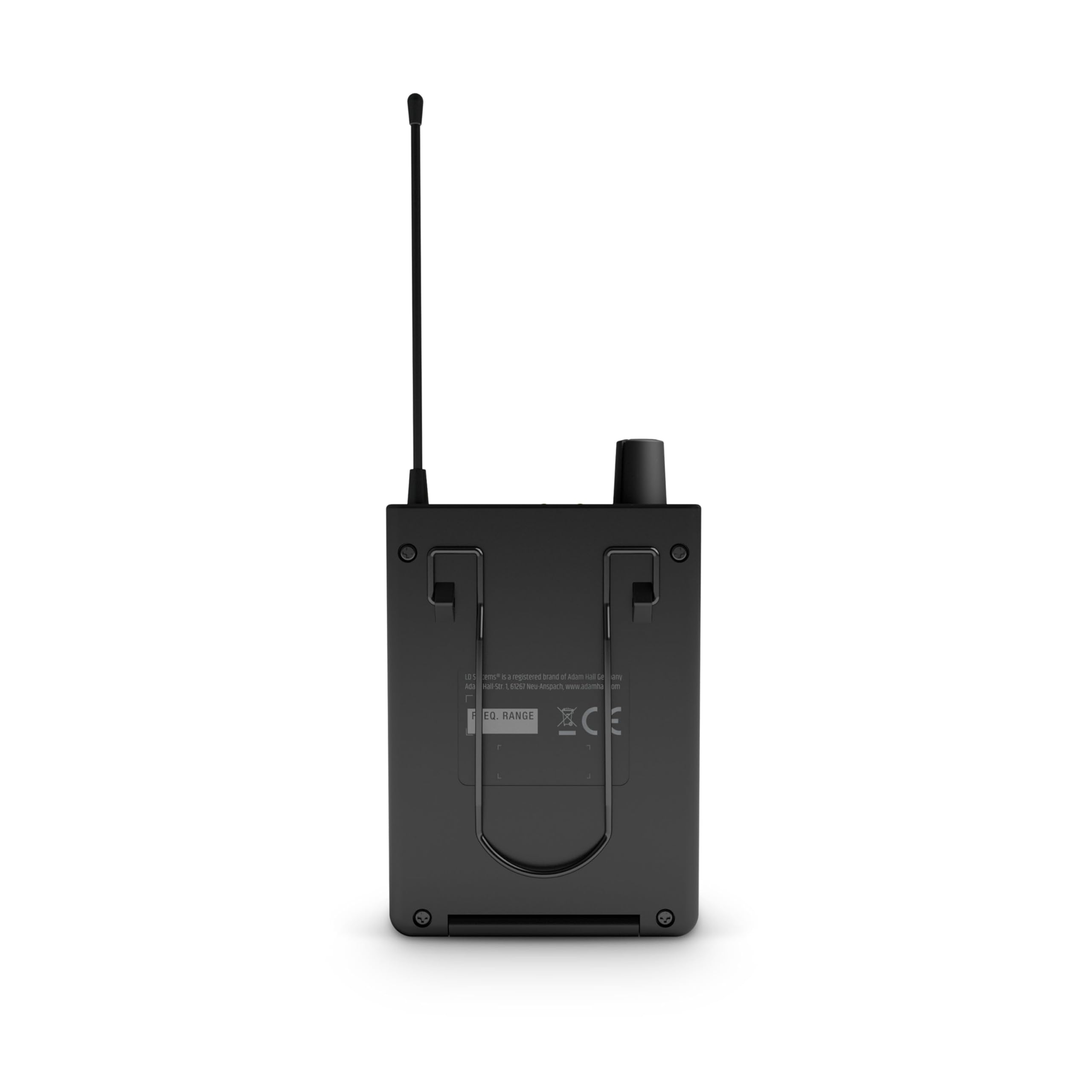 LD Systems U308 IEM R - In-Ear Monitoring System Empfänger, 863-865 MHz + 823-832 MHz, schwarz