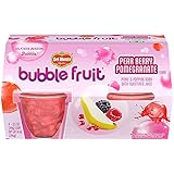 Del Monte Bubble Fruit Pear Berry Pomegranate Pears & Popping Boba with Sweetened Juice 4-3.5 oz. Cups, Red