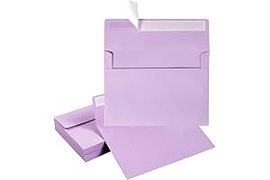 Purple Envelopes 5x7 for Elegant Invitations and Greeting Cards
