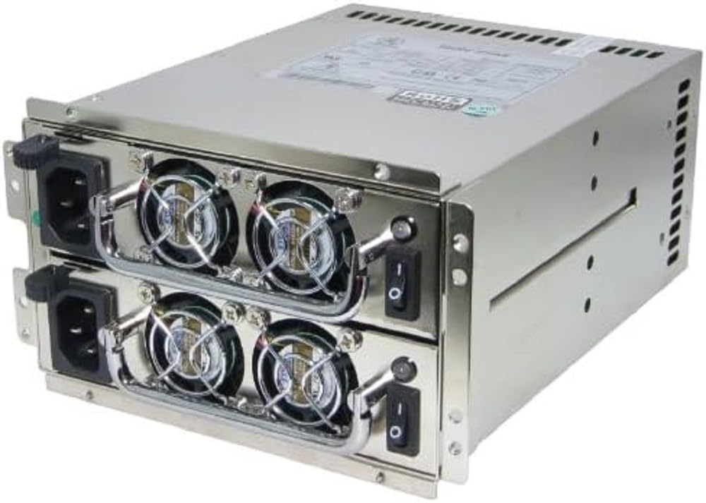 Fantec SURE STAR R4B-500G1V2, 2x 500Watt Mini Redundant High Efficiency Netzteil