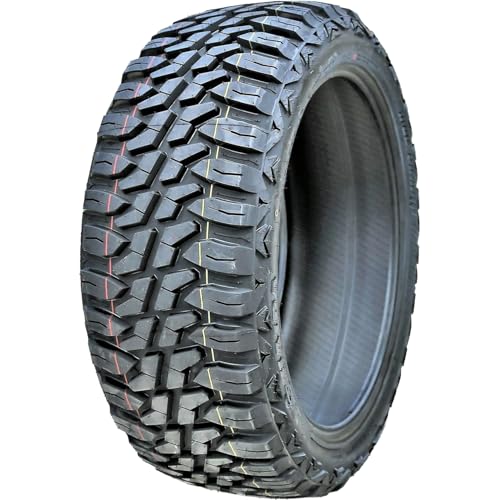 Set of 4 (FOUR) Haida Mud Champ HD868 M/T Mud Off-Road Light Truck Radial Tires-LT275/65R20 275/65/20 275/65-20 126/123Q Load Range E LRE 10-Ply BSW Black Side Wall