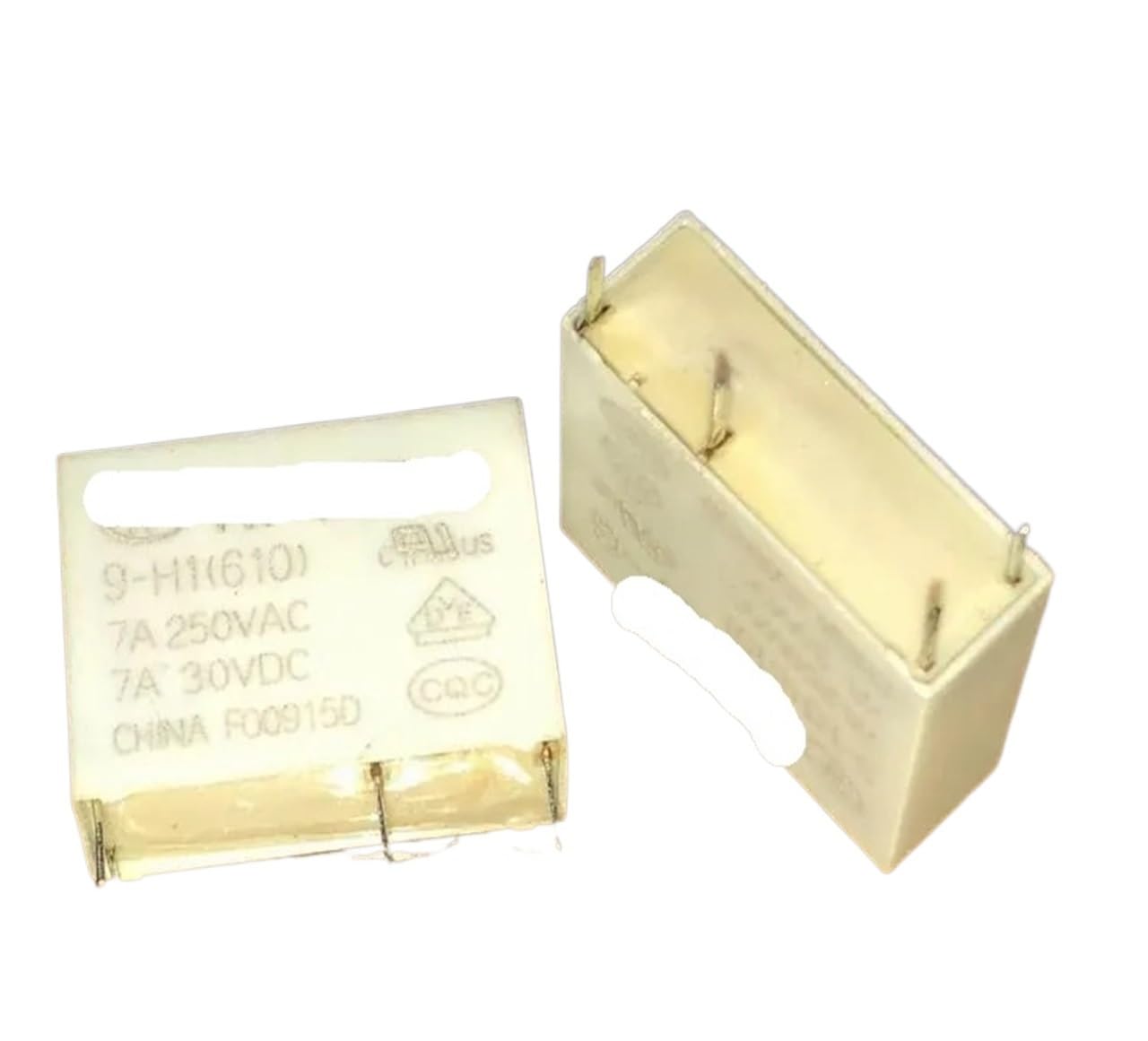 Relé de 4 pines HF46F 5-HS1 miniatura de 5V DC para proyectos de electrónica 2