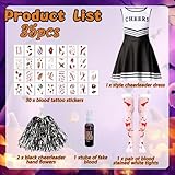Zoom IMG-1 costume cheerleader halloween zombie vestito