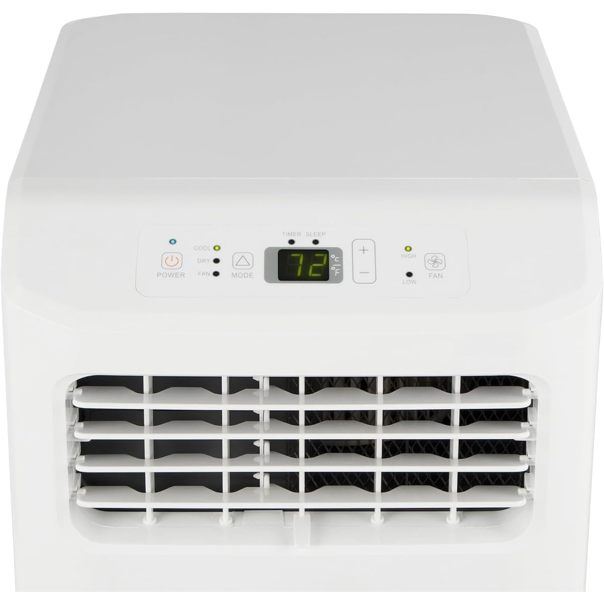Hisense, APC07KV, aire acondicionado portátil 7000BTU, 2,6 kW, 18 ㎡, deshumidificación, 63 dB,pantalla LED, temporizador 24 h, mando a distancia [clase energética A]