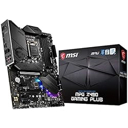 MSI - MPG Z490 Gaming Plus - Placa Base Performance Gaming (10th Gen Intel Core, LGA 1200 Socket, DDR4, CF, Doble Ranura M.2, USB 3.2 Gen 2, 2.5G LAN, DP/HDMI, Mystic Light RGB)
