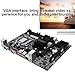 Tangxi Placa Base de computadora de Escritorio, CPU para Intel LGA 775...
