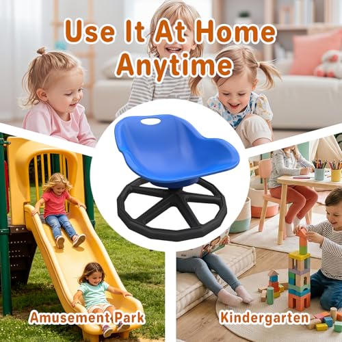 Spinning Chair for Kids with Backrest – Sensory Spinning Chair for Toddlers by HERLAYN - Used condition - Image 6