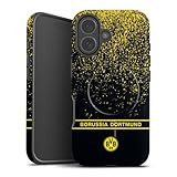 Magnetische Hülle kompatibel mit Apple iPhone 17 Handyhülle für MagSafe Outdoor Case in matt BVB Borussia Dortmund Farbverlauf