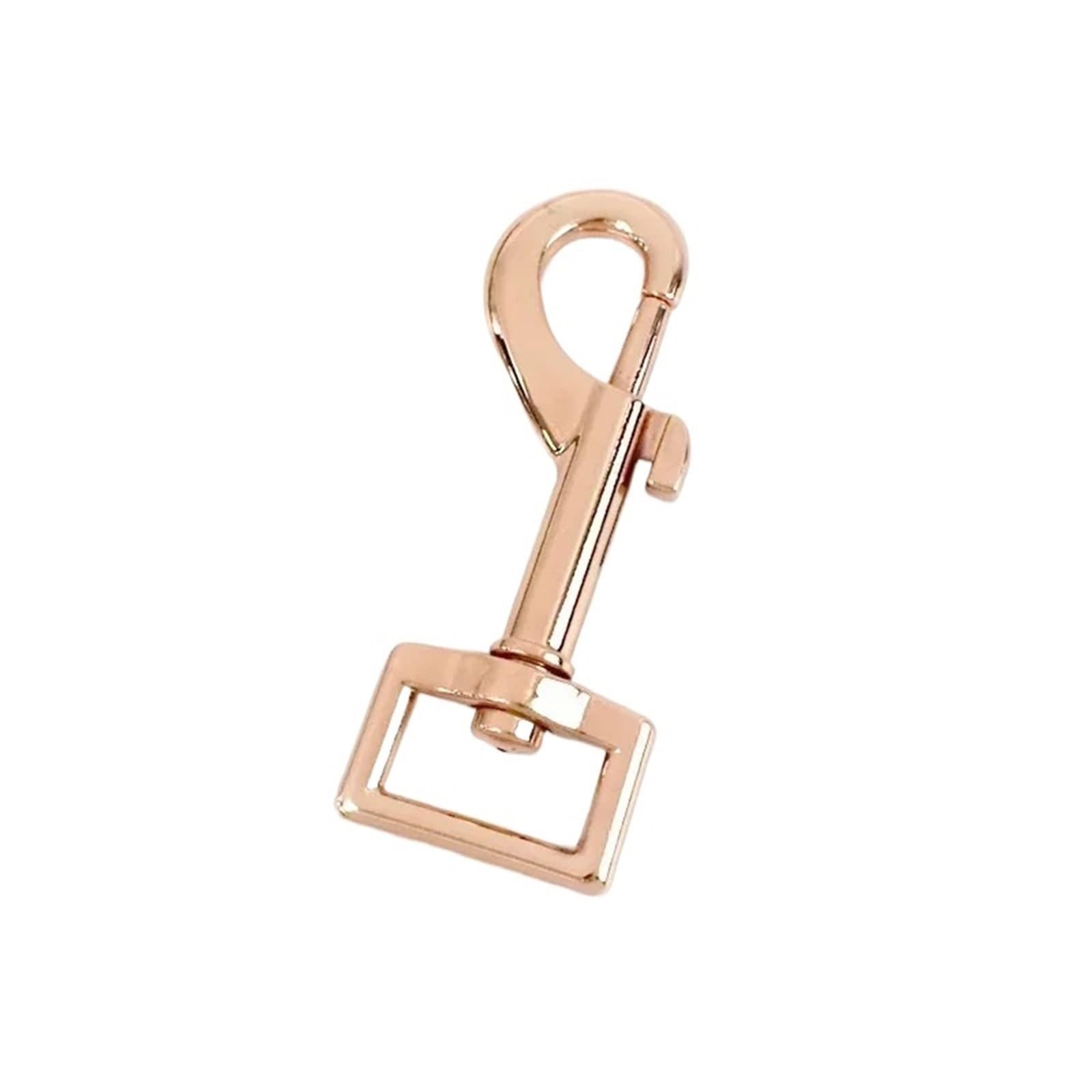 Cigpklo Rosegold Swivel Snap Hooks 5/10/20Pcs 15-25Mm Metal Buckles For Straps Swivel Lobster Clasp Hooks Carabiner Snap Hook Dog Collar(,25Mm-20Pcs)