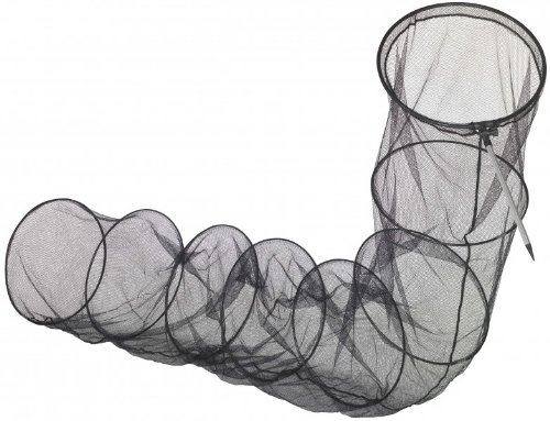 Sänger - Red de pesca cilíndrica con bolsa de transporte y pica de suelo Talla:3.50m