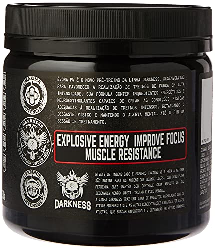 Kit 2x Pre Treino Evora Pw Darkness 300g Integralmedica (Frutas Vermelhas)